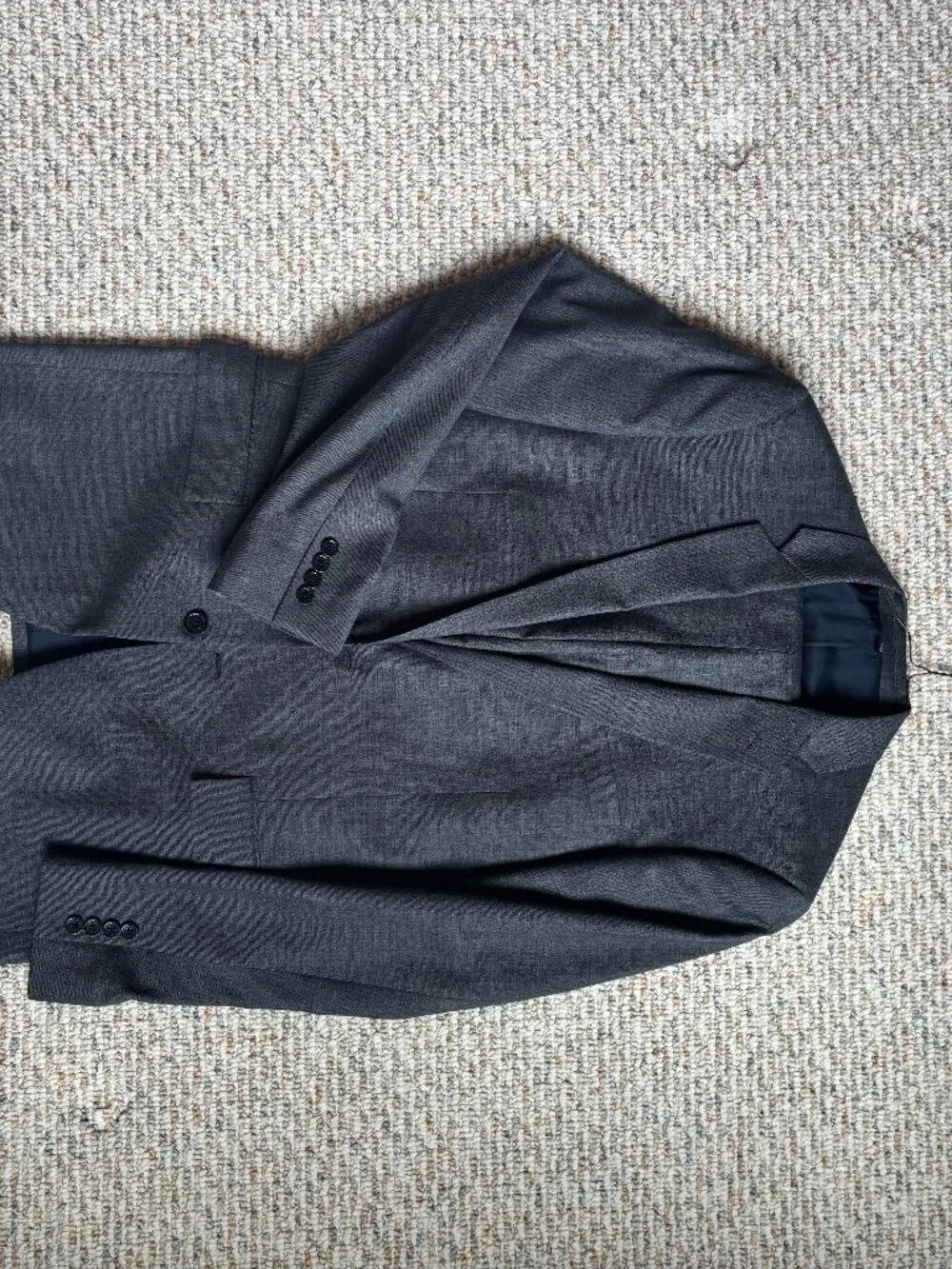 J. Crew Wool Grey Suit